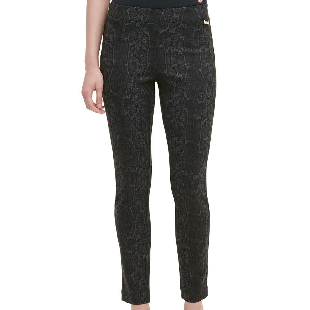 NWT Calvin Klein Snake-Print Pants Sz 0X